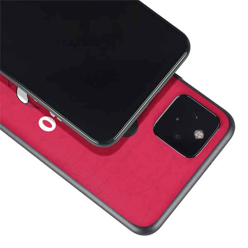 NBA Chicago Bulls Red Distressed Google Pixel 5a Skin